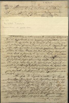 Carta de Francisco Muraillat a Atanasio González, enviado de Paraguay en misión en el exterior, proponiendo fundar establecimientos de enseñanza normal y secundario en Paraguay.