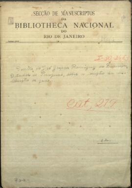 Decreto de José Gaspar Rodríguez de Francia sobre la exoneración de la contribución de ganado...
