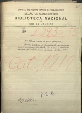 Cuentas relativas a suministros, al navío de guerra paraguayo "Río Blanco", de víveres y materiales diversos.