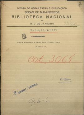 Cartas y un relatorio de Charles Twite, geólogo e ingeniero de minas, dirigidas a Venancio López.