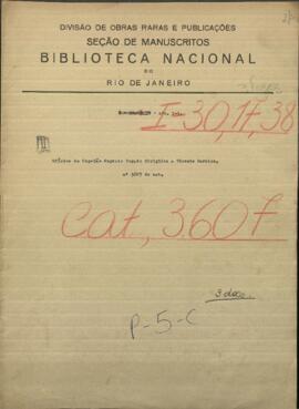 Oficios de Capellán, Eugenio Bogado, dirigidos al Coronel Comandante en Jefe del Ejercito, Vicente Barrios.