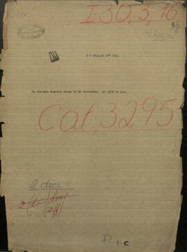 Un decreto Supremo para los Coroneles de Alto Paraguay, Villa Miranda y Rio Mbotetey.