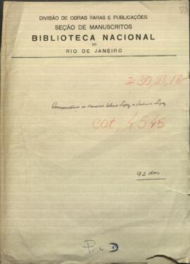 Correspondencia telegráfica del Presidente de Paraguay, Francisco Solano López, dirigida a Venancio López.