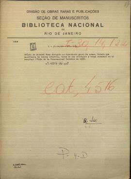 Oficios del Comandante de guarnición de Campichuelo al Gral. de armas, Venancio López.