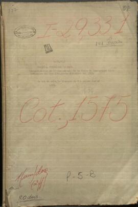 Comunicaciones de primera Comandancia de la Villa de Concepción (1862-1863).