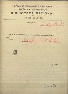 Declaraciones de José Berges, Ministro de Relaciones Exteriores de Paraguay.