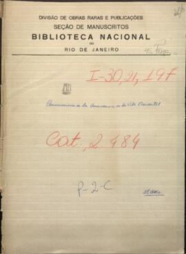 Comunicaciones de la Comandancia de la Villa Occidental, correspondientes al año de 1864.