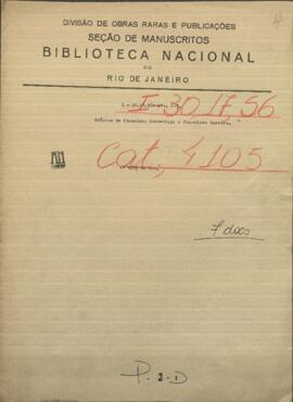 Oficios de Francisco Gorostiaga al 1° Oficial del Ministerio de Guerra y Marina, Francisco Bareiro.