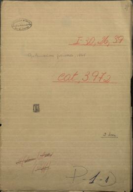 Reclamación francesa, del Encargado de Negocios  de Francia, M. de Vernouillet al Mtro. Interino de Relac. Ext. de Paraguay, Mariano González.