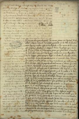 Carta de Manuel Peña, a Carlos Antonio López, Presidente de Paraguay, relatando hechos ocurridos en Santa fe, ataques a navíos con destino al Paraguay.