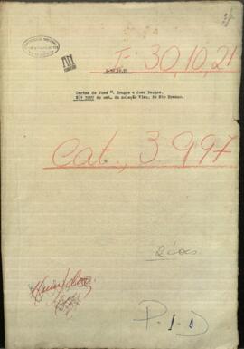 Relatorios de Jose Maria Bruguez, Comandante de Artilleria paraguaya, a Jose Berges.