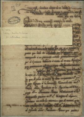 Oficio de Carlos Antonio López y Mariano Roque Alonso, cónsules del Paraguay a Georges John Robert Gordon.