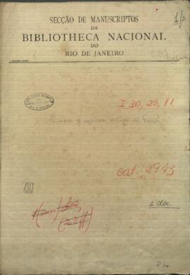 Primera y Segunda entrega del folleto , pasado, presente y futuro del Paraguay, escrito por el Dr. Evaristo Carriego.