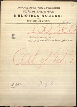 Una nota del Monseñor Lefebvre de Becourt, sobre patentes diferenciales entre extranjeros y nacionales.