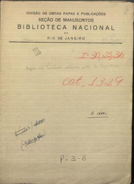 Copia del tratado celebrado entre la Rca. del Paraguay y los Estados Unidos de América.