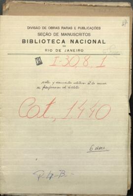 Dos notas del 15 y 24 de abril de 1860 del ciudadano Egusquiza, y tres documentos adjuntos, sobre falsificación de billetes.