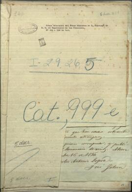 Consulados generales de la República del Paraguay en la Confederación Argentina y en Buenos Aires.