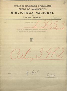 Lista de los prisioneros remitidos a la Asunción en diferentes fechas desde el mes de enero de 1865.