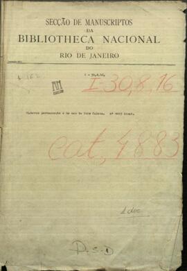 Cuaderno conteniendo conocimientos de lenguajes, artes, religión, etc, pertenecientes a José Luis Falcón.