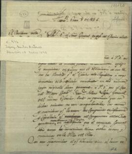 Carta de Carlos Antonio López, Presidente de Paraguay, a José María Paz, General en Jefe de las fuerzas de la Provincia de Corrientes contra Rosas.