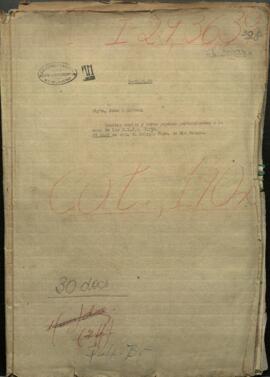 Cuentas copias y otros papeles pertenecientes a la casa de los S.S.J.A Blyth.