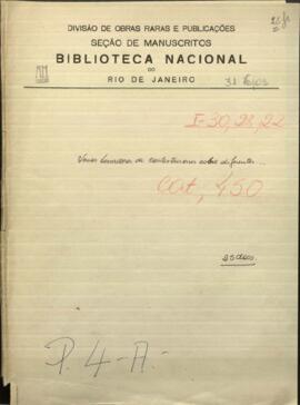 Varios Borradores de Contestaciones sobre diferentes asuntos y de proyectos de providencia que todavía pueden ser necesarias.