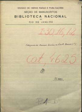 Telegramas de Francisco Sanchez, Vice Presidente de Paraguay al Gral. de Armas, Vicente Barrios.