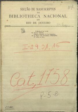 Cuenta General de la Legación de la República del Paraguay.