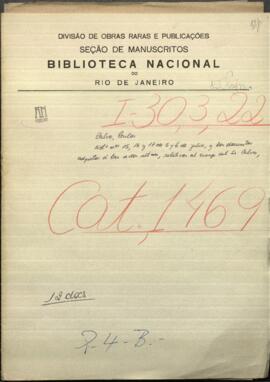 Notas números 15, 16 y 17 de 5 y 6 de julio, y los documentos adjuntos a las dos ultimas, relativos al viaje del Señor Calvo de Londres a París.