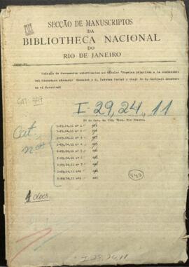 Carta de Santiago Aramburu, enviado de Paraguay, al exterior, a la persona no identificada, posiblemente a Carlos Antonio López, comunicando las dificultades opuestas por el gobierno argentino.