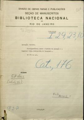 Correspondencia entre el Cabildo de Asunción y la Superior Junta Gubernativa del Paraguay