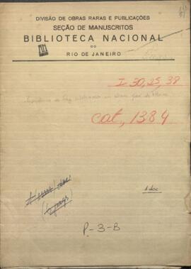 Convenio de Paz celebrado en San José de Flores entre los Gobiernos de Buenos Aires y la Confederacion Argentina.