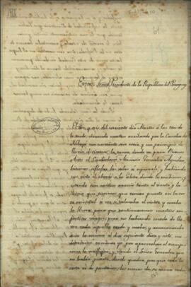 Carta de Manuel Peña a Carlos Antonio López , informándolo sobre la intención de Rosas de convertir al Paraguay dependiente de la Argentina.