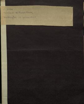 Circular del Secretario de los Estados Unidos, William Henry Seward al Ministro de los Estados Unidos, Charles A. Washburn.