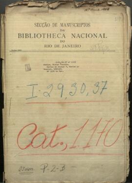 Cartas del Capitán George F. Morice Comandante de los navíos  de guerra paraguayos “Rio Blanco” y “Tacuarí” al General López.