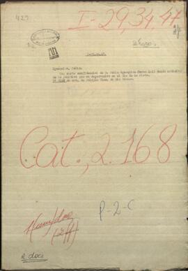 Una carta confidencial de D. Felix Egusquiza, dando noticias sobre la Política en el Rio de la Plata.