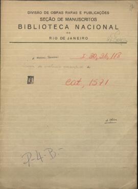 Lista de materiales necesarios para acuñación de monedas de oro.