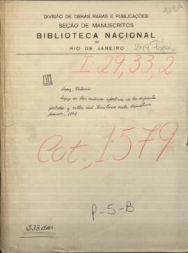 Legajo de estados de la milicia efectiva de los diferentes partidos y villas del territorio de la República.