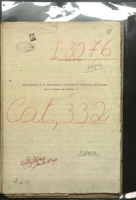 Reconocimiento de la independencia y soberanía de la República del Paraguay por el gobierno de Bolivia.