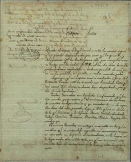 Carta de Manuel Peña enviado de Paraguay junto al gobierno de Buenos Aires a Carlos Antonio López.