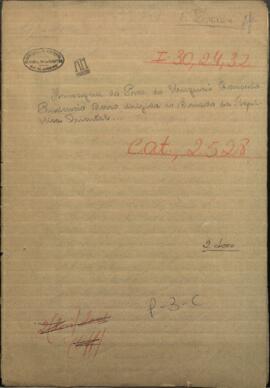 Mensaje del Presidente de Uruguay, Bernardo Prudencio Berro dirigido al Senado de la República Oriental.